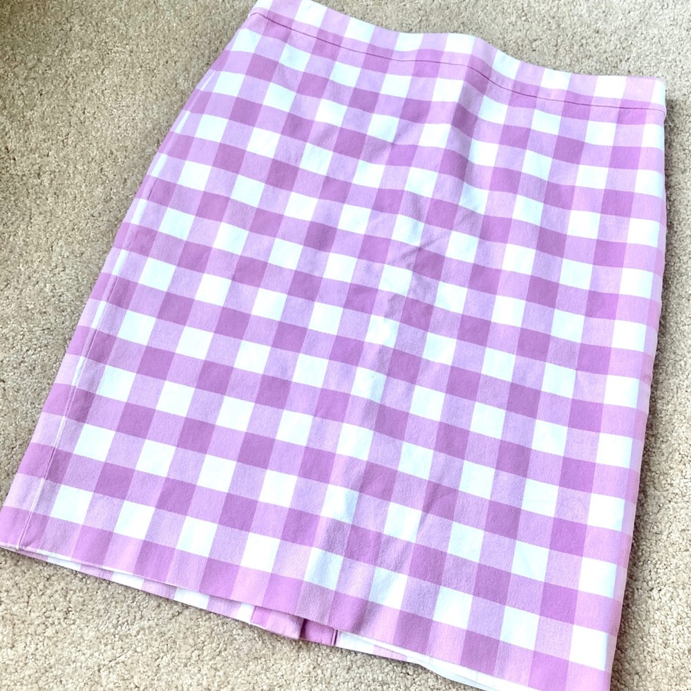 J.Crew Skirt | Pink Plaid
